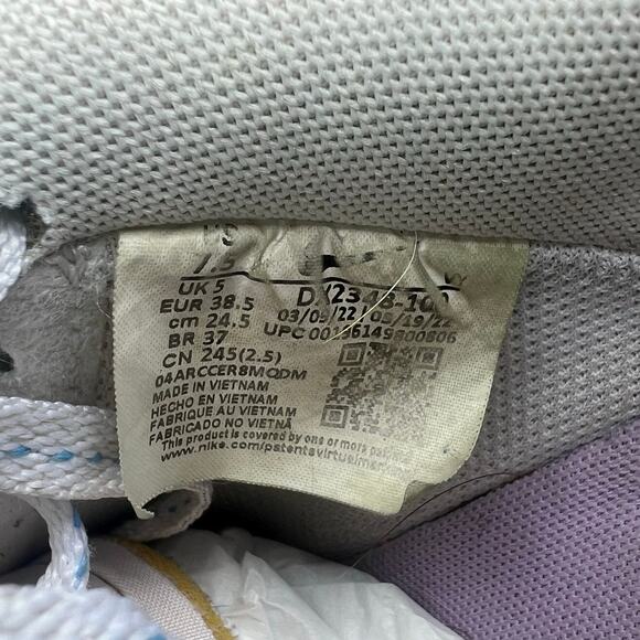 Nike Air Force 1 Low '07 SE‎ Nike 101 Women’s 7.5 Cracked Leather GUC - Picture 8 of 8